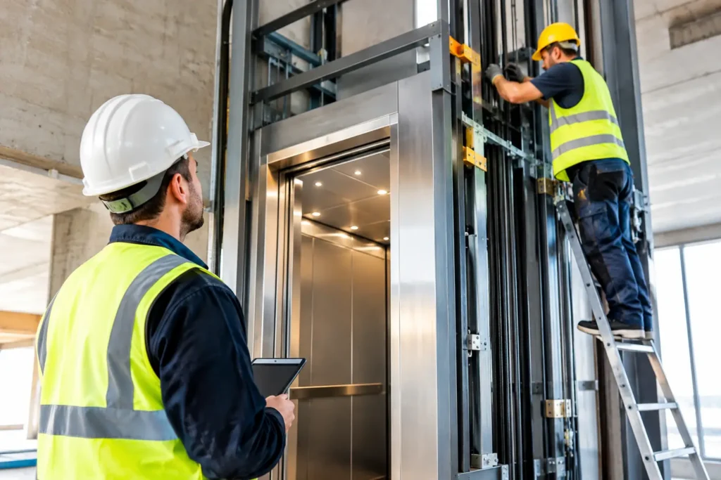 New Construction Elevator Installation That Performs